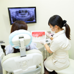 矯正治療だけではなく一般歯科も併設しています